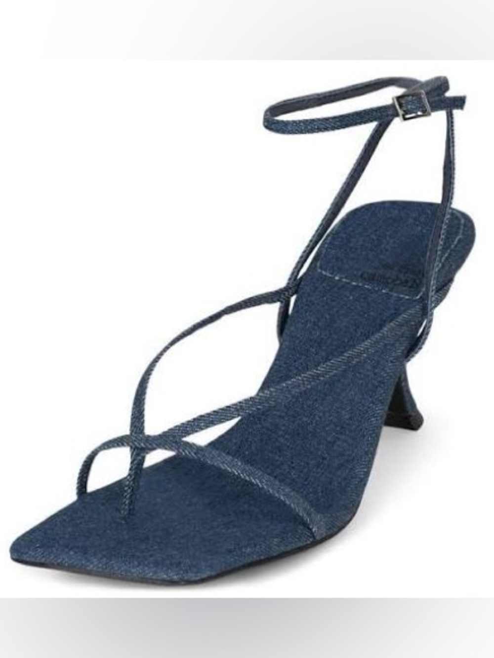 Jeffrey Campbell Fluxx Sandal in Blue Denim